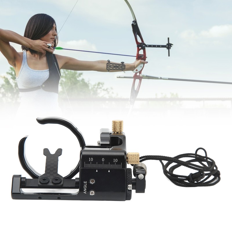 Drop Away Arrow Rest Aluminum Alloy Resin Black Adjustable Shooting