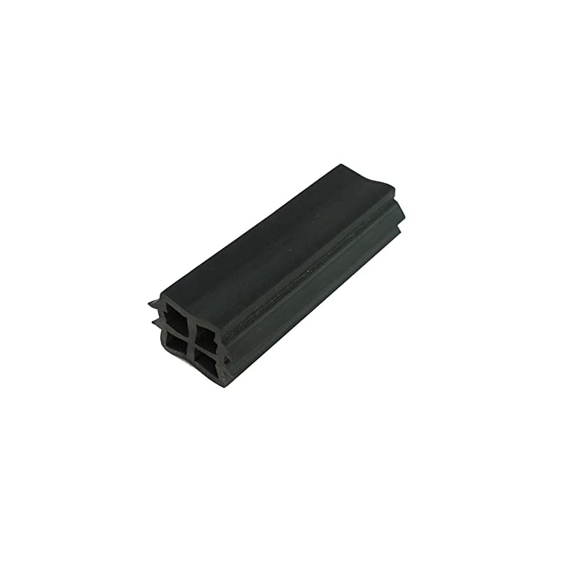 WRS 2 1/2" Rubber Sash Stop- Black