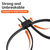 Heavy Duty Zip Tie -6pcs black