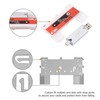 Kiwifotos 2 in 1 Portable Slim Memory Card Case with