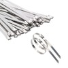 TERF® 20 Pcs Stainless Steel Cable Ties 200mm (8'') X