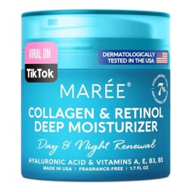 Crema Facial Antienvejecimiento Con Colageno Y Retino Todo Tipo De Piel Día/noche