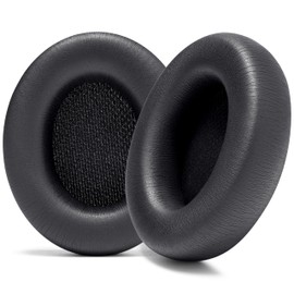 WC PadZ Studio Pro - Extra Thick Earpads for Beats Studio PRO Made by Wicked Cushions | Upgraded PU Leather, Larger Ear Opening, Enhanced Foam | Black