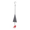 Wind Bell Hanging Decoration Iron Rust Proof Geometric Bird Bell