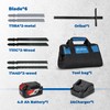 Dong Cheng 20V Brushless Jigsaw, 26mm Stroke, 800-3500 SPM, 0-45°