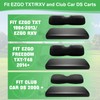 Waterproof Golf Cart Seat Covers for EZGO TXT RXV Freedom,