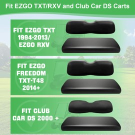 Waterproof Golf Cart Seat Covers for EZGO TXT RXV Freedom, Club Car DS