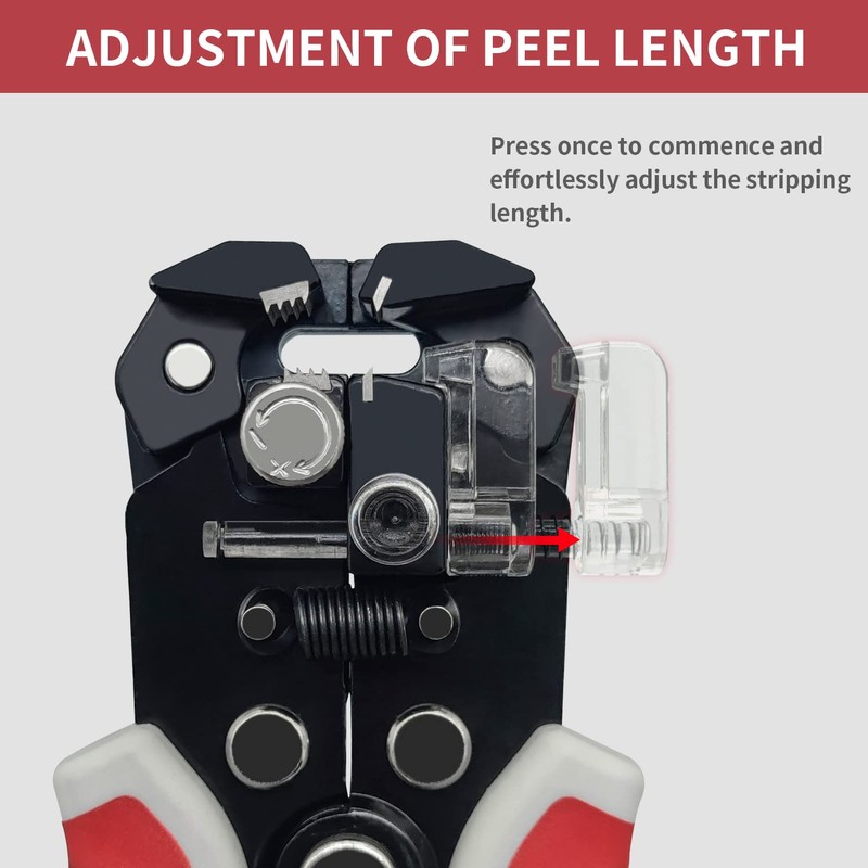 BOOSDEN Wire Stripper Self-adjusting Cable Stripper Wire Stripper Wire Cutting