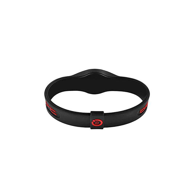 Sport Magnetic Wristband Black/Red, M (19 cm)