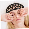 minkissy 3pcs Women's Hair Cover Comfortable Soft Knit Hairnet Crochet