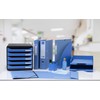 Exacompta - Ref 33122E - Clean'Safe 2-Flap Folders - Suitable