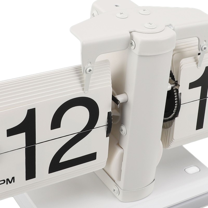 Retro Digital Flip Down Clock Battery Powered Flip Desk Clock