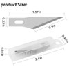 1 Pcs Craft Knife Hobby Knife with 11 Pcs Stainless