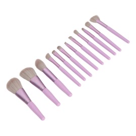 Set Profesional De Brochas De Maquillaje, 12 Unidades, Portá