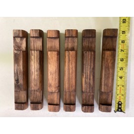 Lincoln Logs 6 Large 2 Notch Lincoln Logs 9 inches Long x 1 1/2 inches Wide.   Made with 2x4s