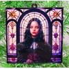 Generic Iconic Horror Stained Glass Themed Ornament