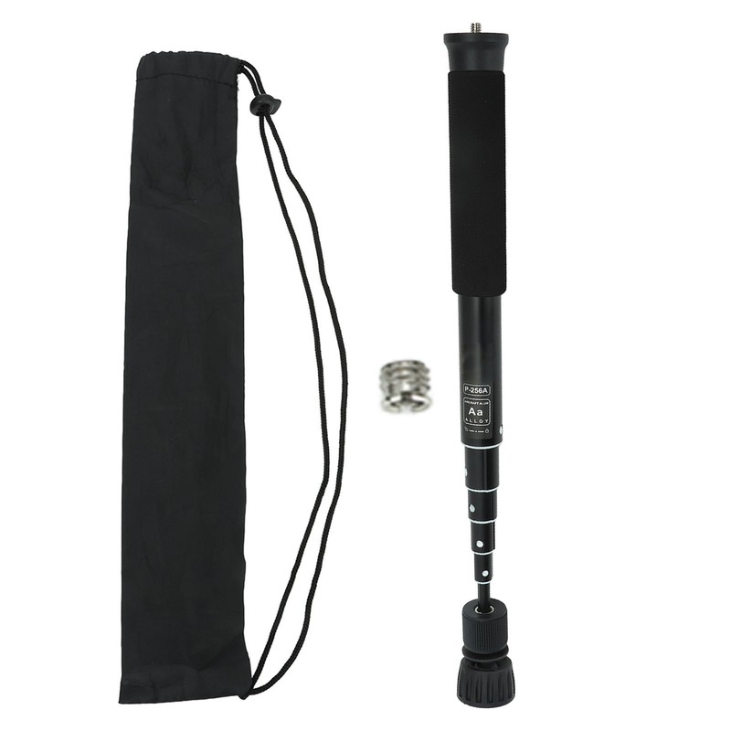 Camera Monopod 6 Section Heavy Duty Telescopic Aluminum Alloy Lightweight