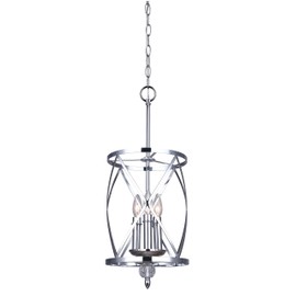 Canarm ICH172B03CH10 Vanessa 3-Light Chandelier, Chrome