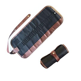 DIY Clay Tool Bag, Carving Tool Roll, 36 Slots Canvas Chisel Bag, Heavy Duty Pottery Tools Storage Bag, Pumpkin Carving and Chipping Sculpting Tool Roll Bag, Pencil Storage Bag