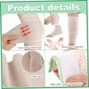 6 Rolls Elastic Bandage Wrap, 6"X15ft Breathable Compression Bandage with