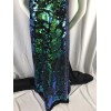 New Creations Fabric And Foam Inc GREEN IRIDESCENT SEQUINS ON