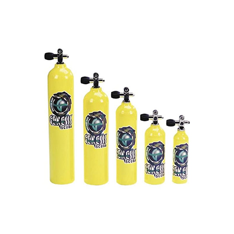 Catalina Pony Bottle Tanks, Yellow with Pro Valve - 13