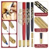 ATOMUS Microblading Pen Kit 3pcs Tattoo Eyebrow Manual Pen 10pcs