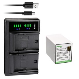 Kastar 1-Pack Battery and LTD2 USB Charger Compatible with Arlo Pro 3 XL Camera VMC4040P, Pro 3 Floodlight Camera VMA5410 VMA5410-10000S, VMA5600 VMA5600-20000S, VMS5242 VMS5242-2CCNAS VMS5242-4CCNAS