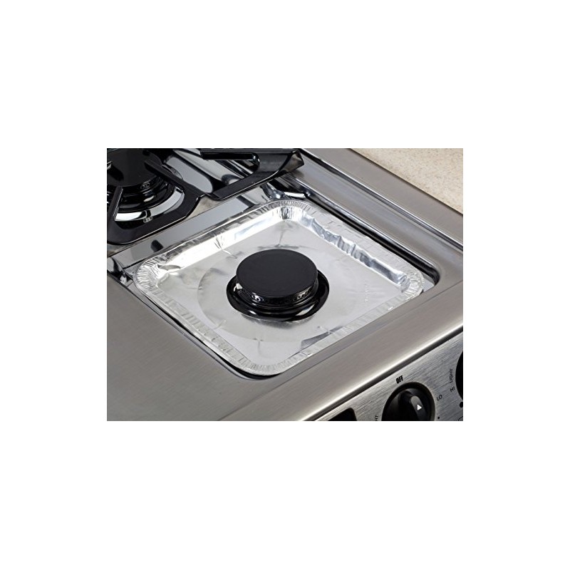 Gas Foil Burner Liners Square Set/10