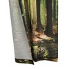 Loft Living Forest Digital Panoramic Print Curtain Pair 76" x