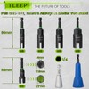 TLEEP Wing Nut Driver 1/2" 9mm 12mm 15mm 19mm and