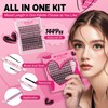 DIY Lash Clusters Kit with 144 Pcs Individual Lashes Cluster