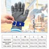 CPTDCL Stainless Steel Work Gloves Safety Cut Resistant Glove for