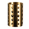 HAOHIZE Gold Stainless Steel Utensil Holder, 3.9 x 5.9in Multifunctional