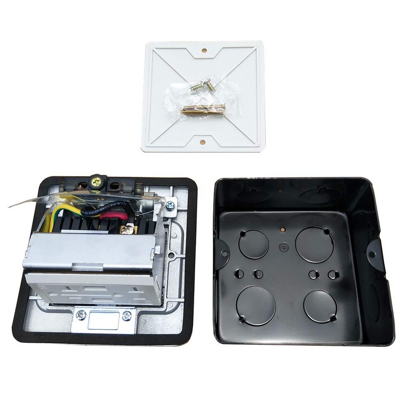 Pop Up Floor Electrical Outlet Kitchen Countertop Waterproof Sockets Pop