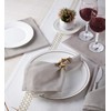 Encasa Cotton Fabric Napkins, Set of 6, Size 43 x