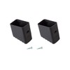 Krause Pair of foot caps Krause 211415 for ladders black