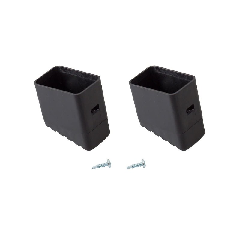 Krause Pair of foot caps Krause 211415 for ladders black
