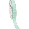 PRÄSENT Leinenband Ostern Schleifenband 1.5 cm Webkante 2.0 m Polyester