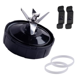 Ninja Blender Replacement Parts, 7-Fins Ninja Blender Blade, Extractor Blade Assembly for Nutri Ninja Auto iQ Blenders