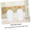 BIUDECO Sturdy Plastic Pump Bottles 2 Pack Lotion Shampoo Bottles