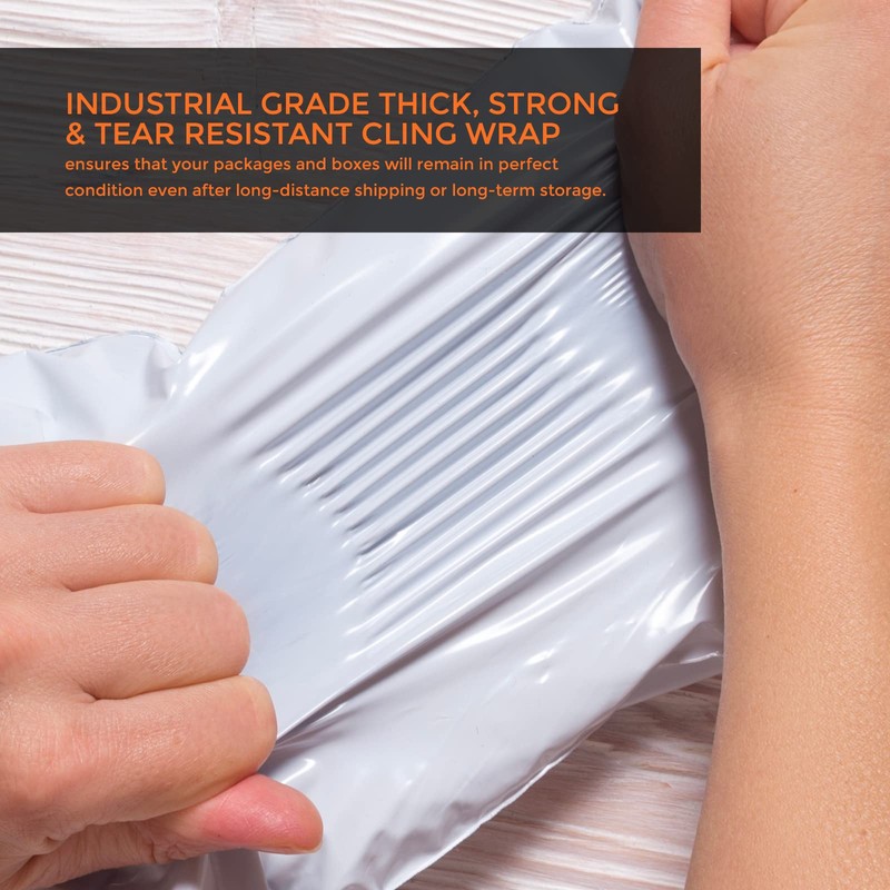 PackageZoom Poly Mailers 9x12 100 Pcs Self-Seal Shipping Envelopes For