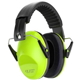 YingErTool Ear Defenders Children 3-16 Years, SNR 27dB Noise Cancelling Headphones for Kids (Green)