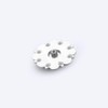 xinqida Flower Rhinestone Conchos Crystal Leathercraft Conchos with Screws Back，12