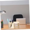 Operitacx Pen Storage Box Makeup Brush Organizer Household Table Organizer