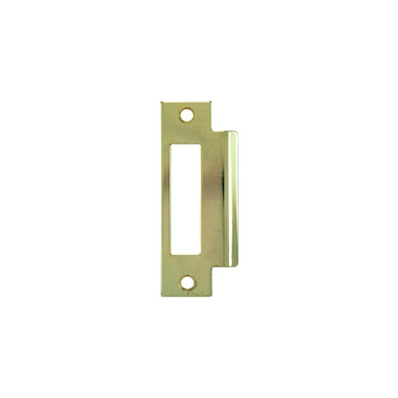 Tuff Stuff Tools 4-7/8" Brass Plated Strike Plate (Large Hole)