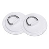 Hezhou Pack of 4 D-ring pad patches for gluing, D-ring