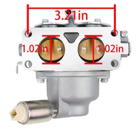 MOTOALL 791230 Carburetor Carb with Gasket Kit Compatible for Briggs & Stratton V-Twin 4 Cycle 20HP 21HP 23HP 24HP 25HP Vertical Engines 799230 699709 499804 MIA10632