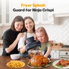 2 PCS Silicon Splatter Shield for Ninja Crispi Air Fryer
