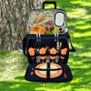 Picnic at Ascot Original Insulated Picnic Cooler with Service for